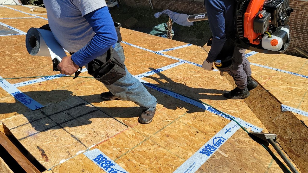Residential Roofing Installation using Roof Replacement by American Roofing & Construction LLC