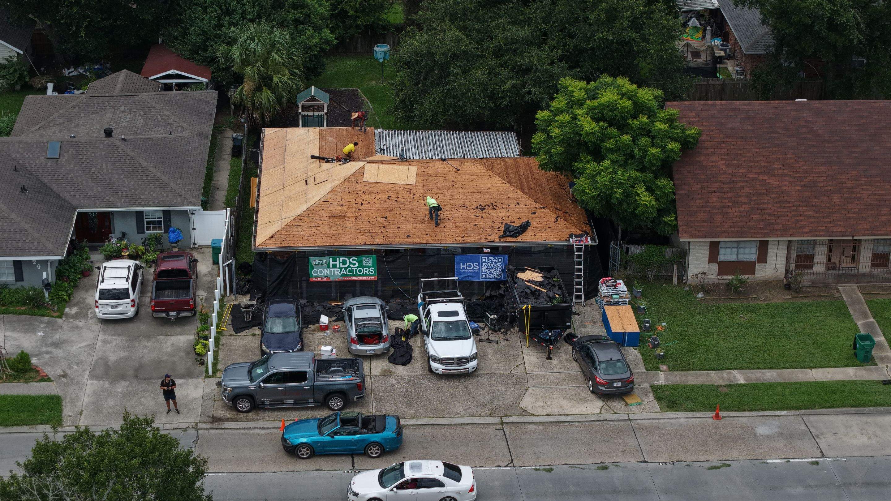 Roof Replacement in Gretna by HDS Contractors