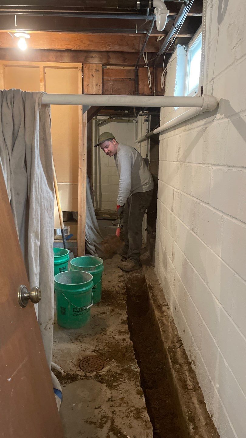 Basement Waterproofing in Crystal by Waterproofing Northeast