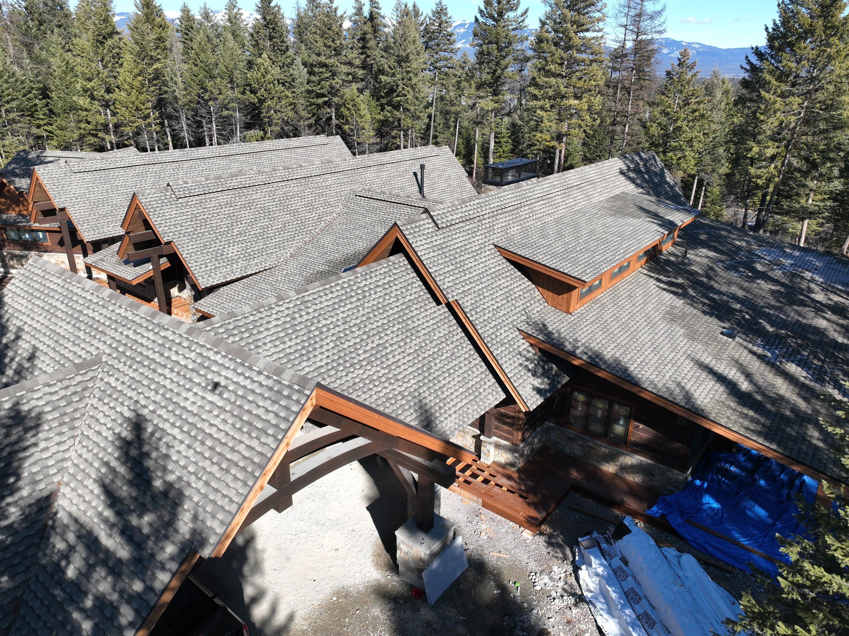 UHDZ Whitefish Hills - Weathered Wood by Montana Roofing Solutions