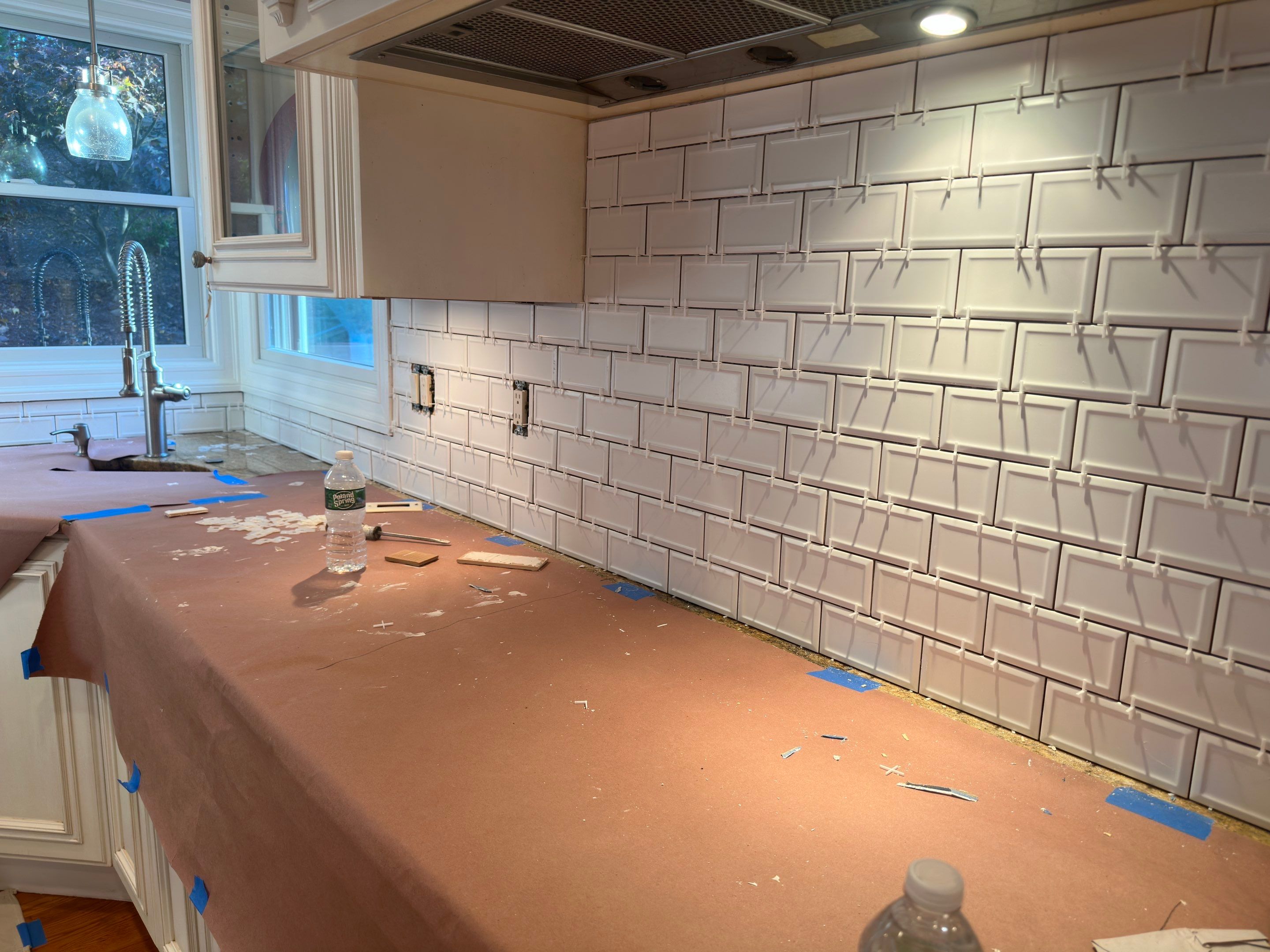 Window Installation /Backsplash Installation by Home Concepts Construction