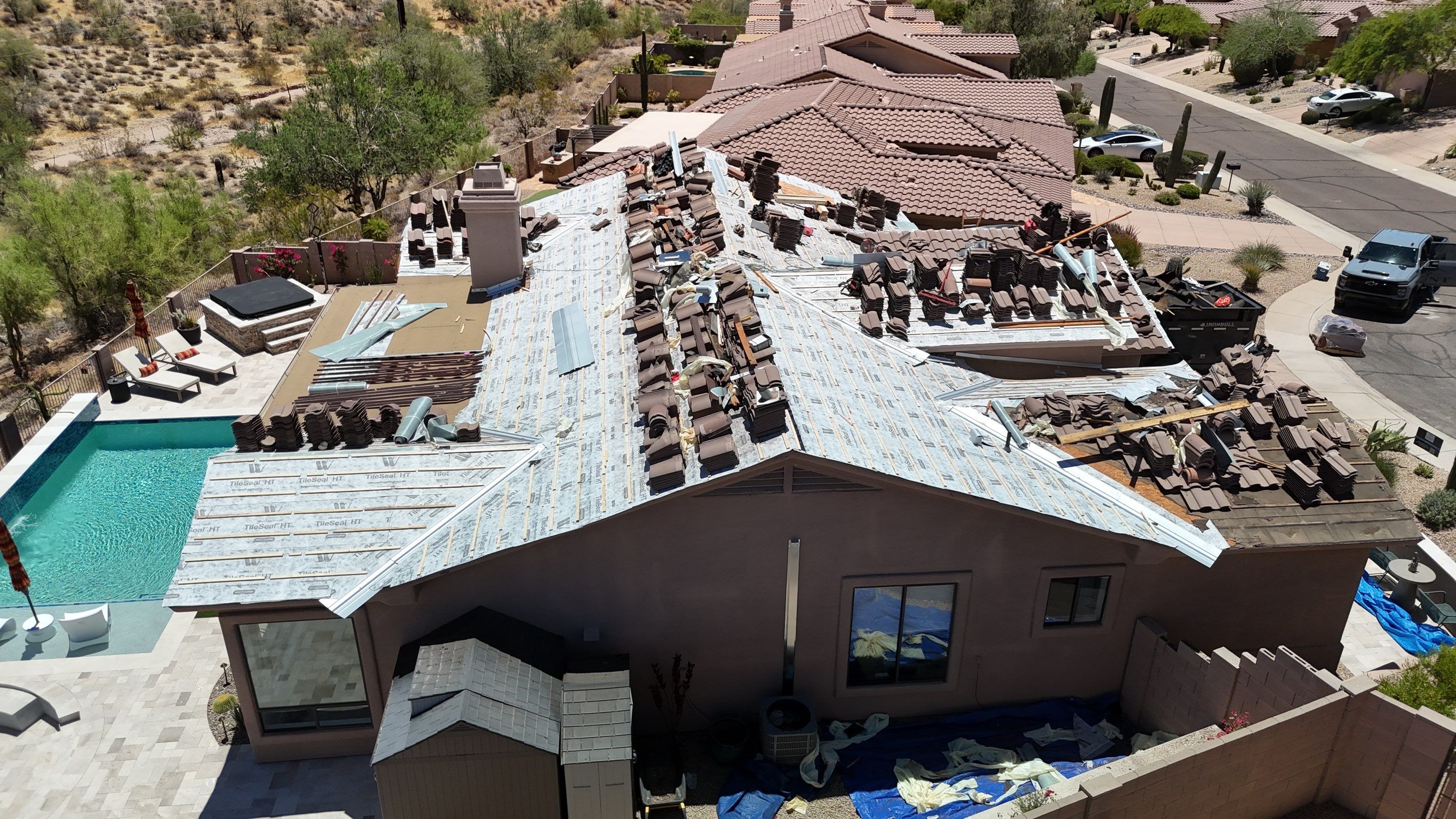 Project in Fountain Hills, AZ by Saint Roofing