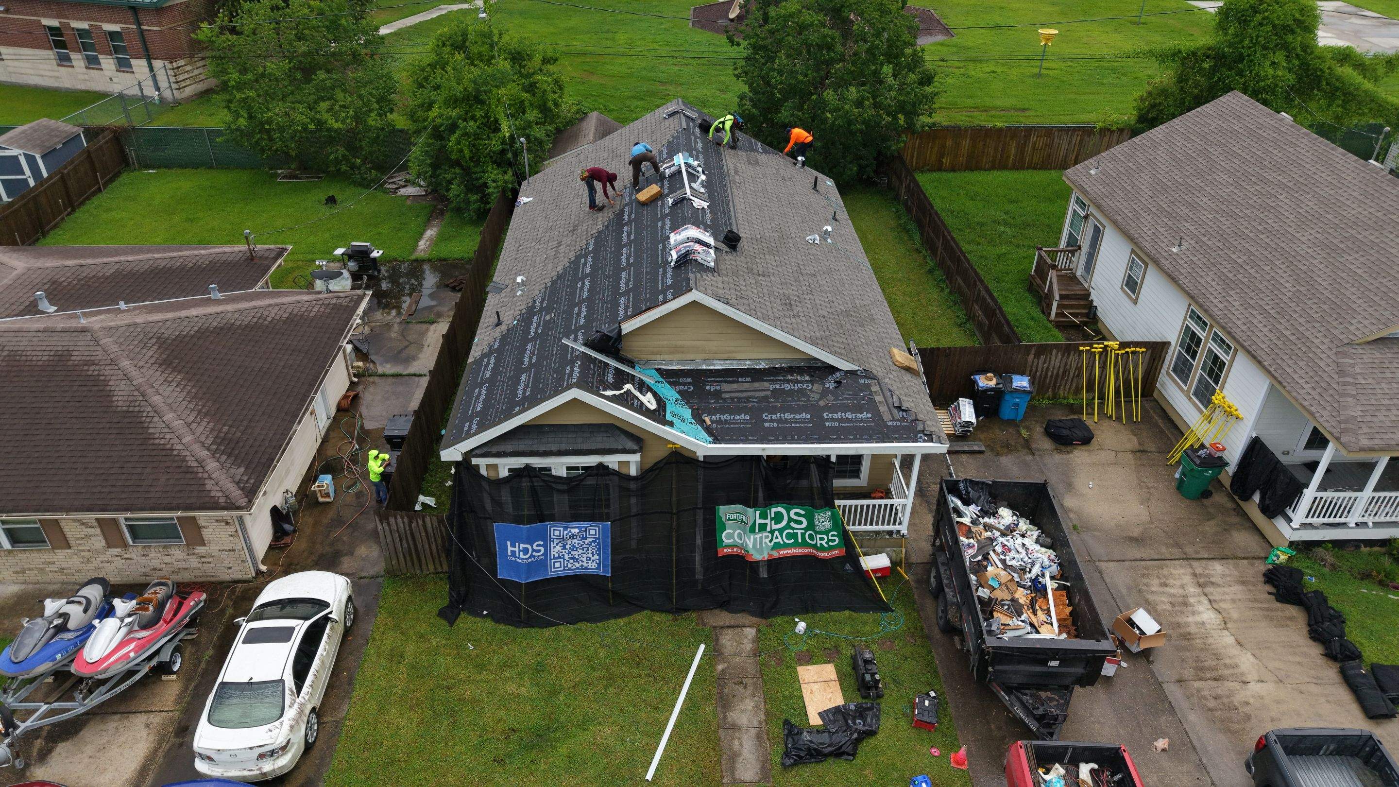 Roof Replacement in Meraux by HDS Contractors