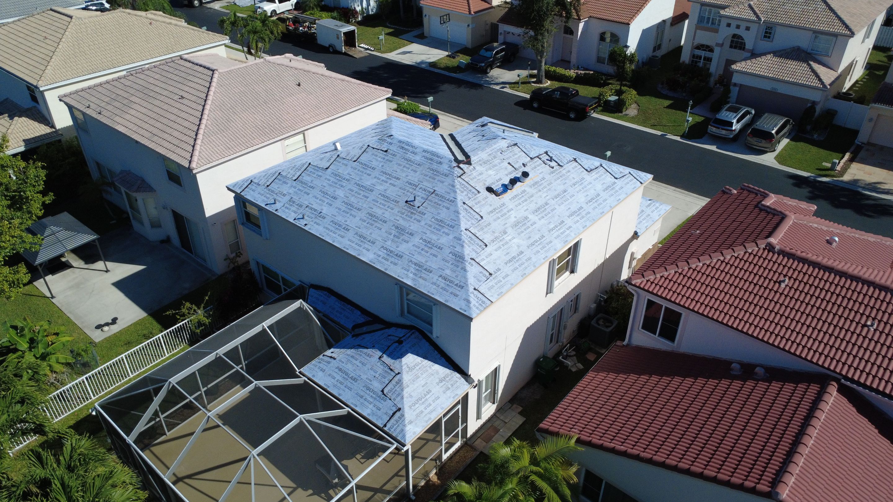 Residential Roofing Installation using Westlake Roofing Tile by BLUES BROTHERS ROOFING