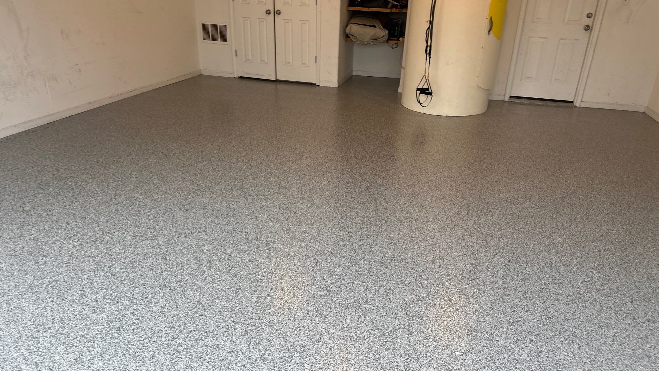 Matt J. upgraded his garage with our Polar Floor by Banner Garage