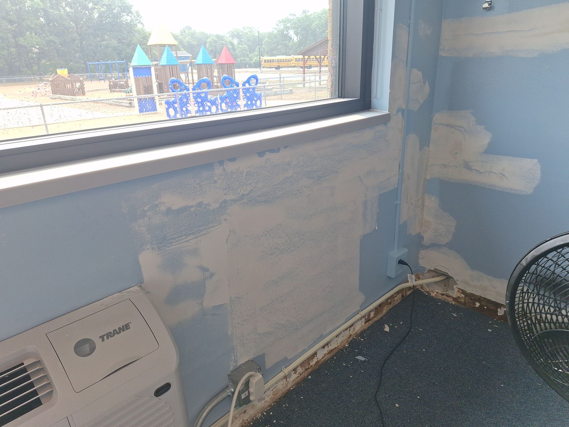 Early Childhood Center Interior Painting and Drywall Repair in Muskegon by Gordon Painting