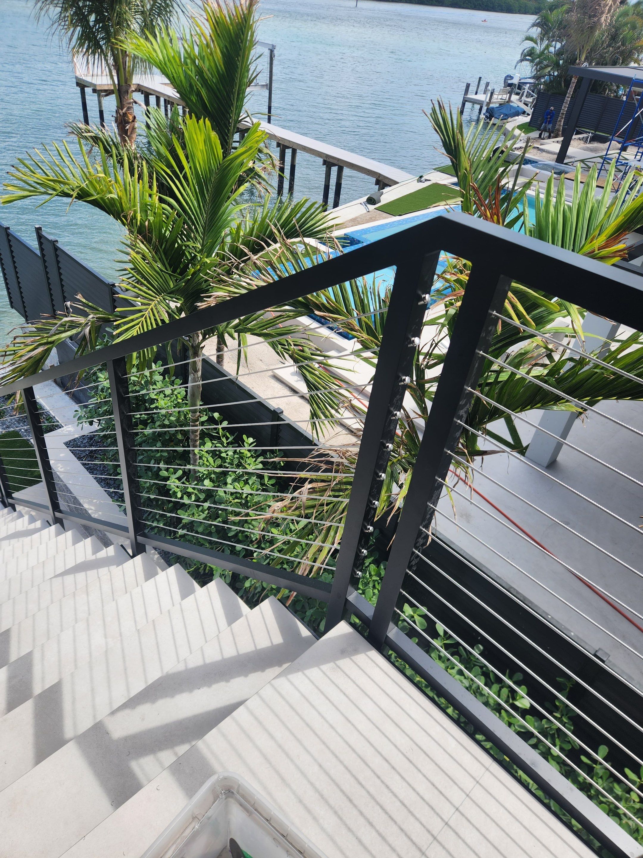 Custom Home in West Palm Beach by Toledo Iron Works