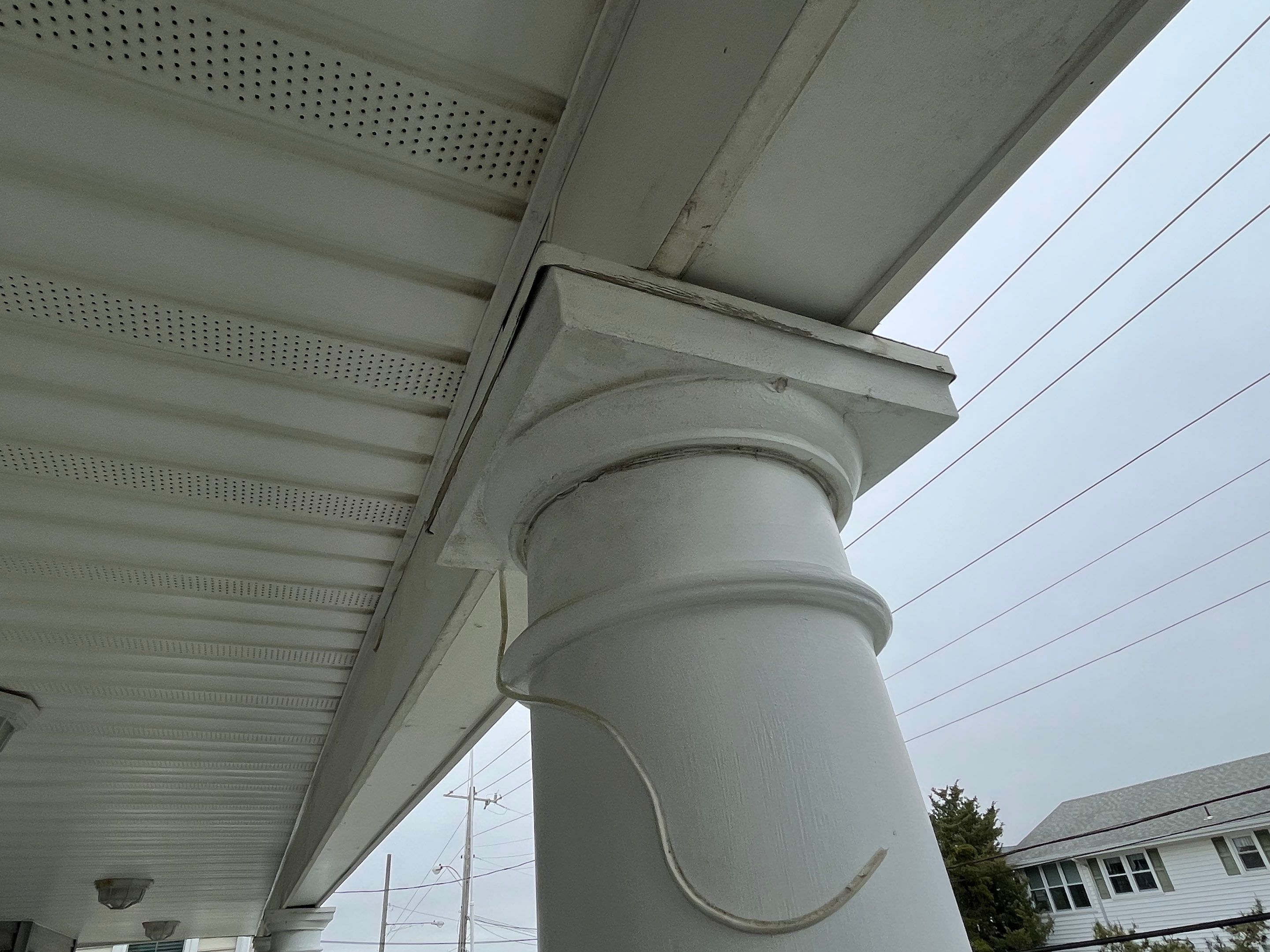 Exterior painting - Columns & Beams Ocean City, NJ by FreshCoat Works LLC