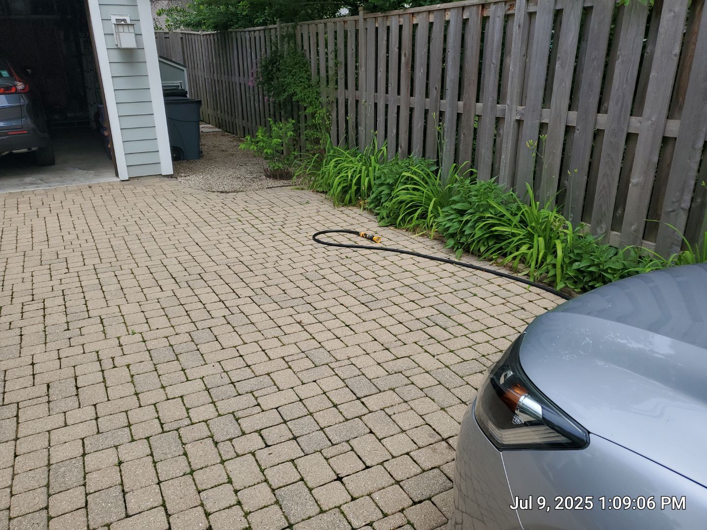 Highland Park, Brick paver cleaning sanding and sealing   by Northern Power Washing LLC.