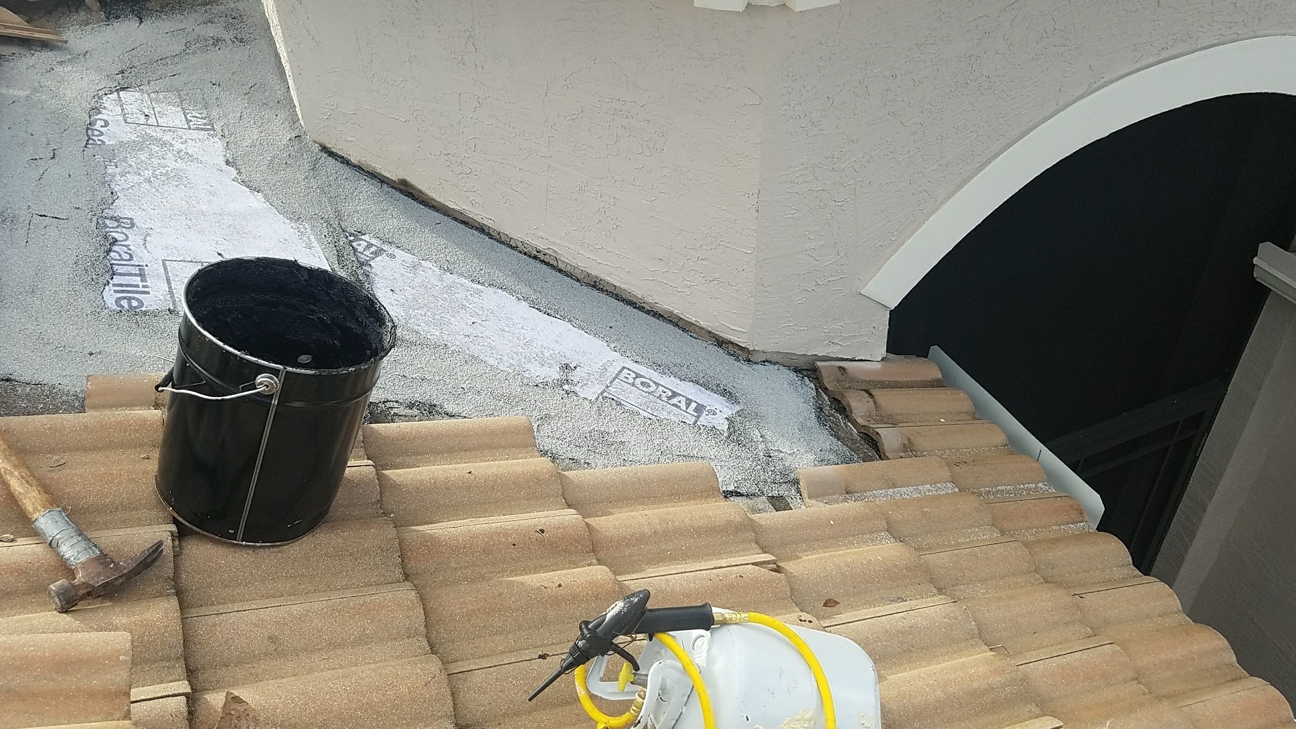 Concrete Tile Roof Repair using Concrete Roof Tile by Aastro Roofing