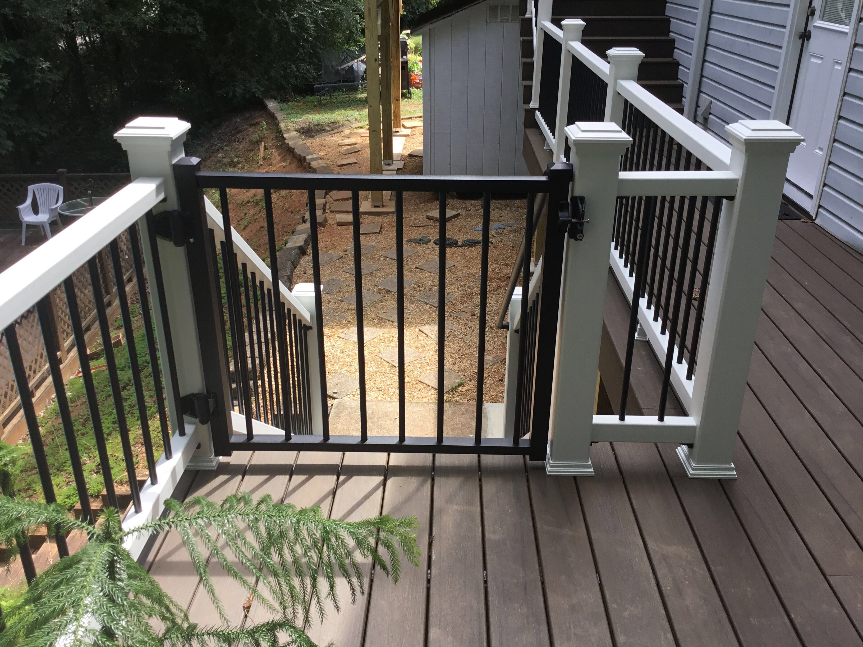 Custom Composite Deck and Screened Porch Installation in Canton by Swift Home Renovations