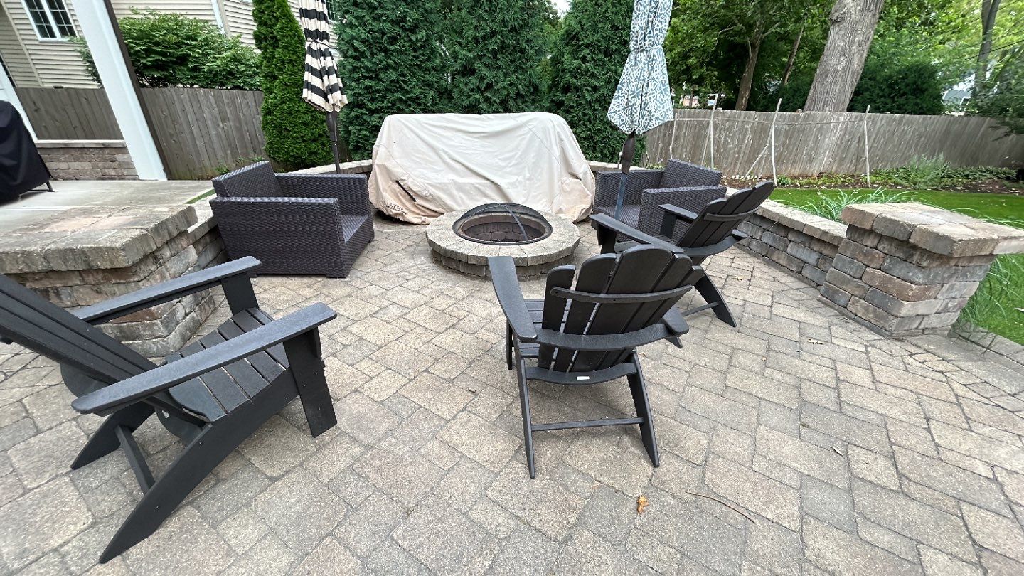 Brick paver clean, sand and seal.  using Surebond SB-1300 by Northern Power Washing LLC.