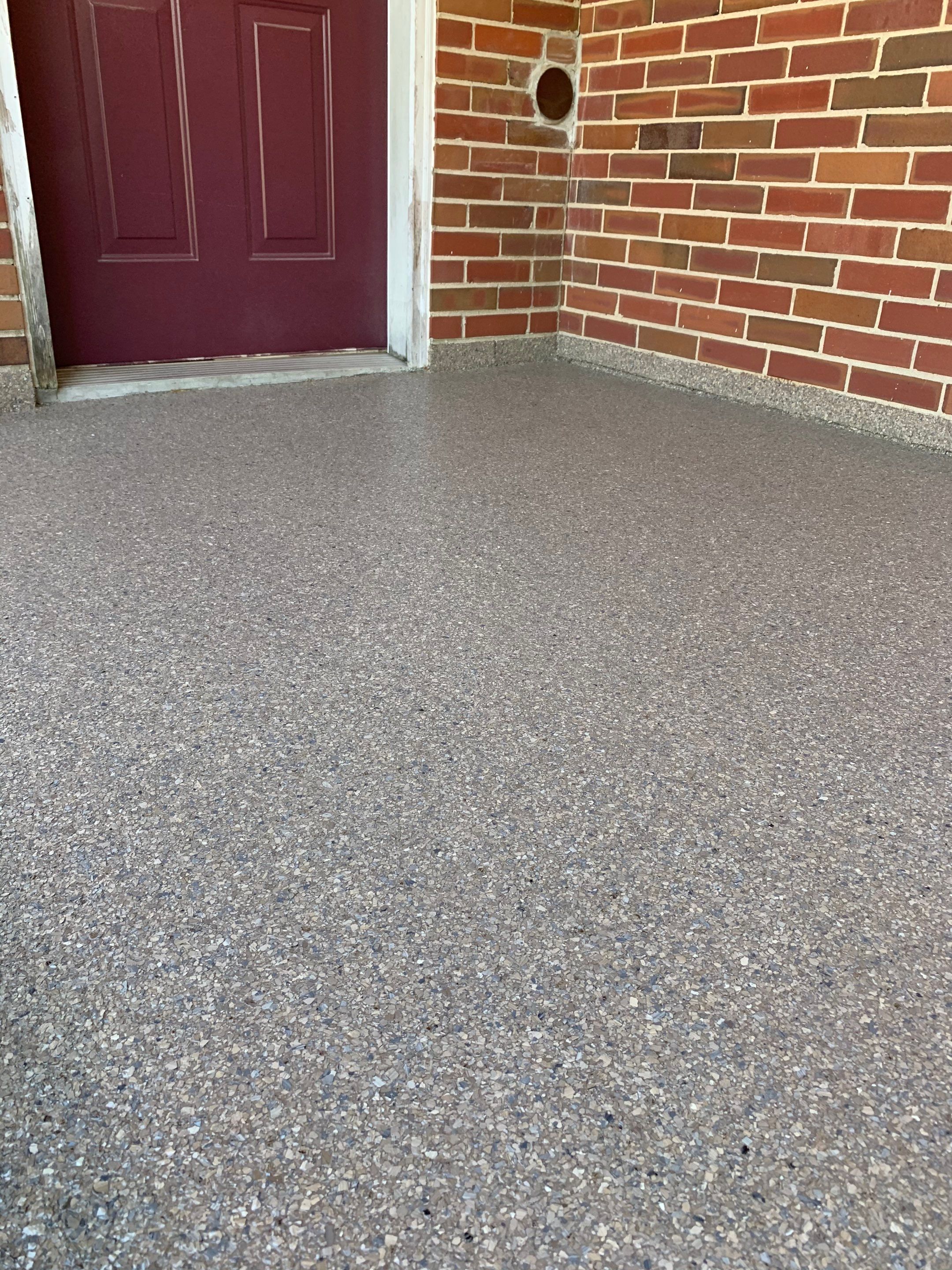Patio Installation using Flint by Your1DayFloor.com