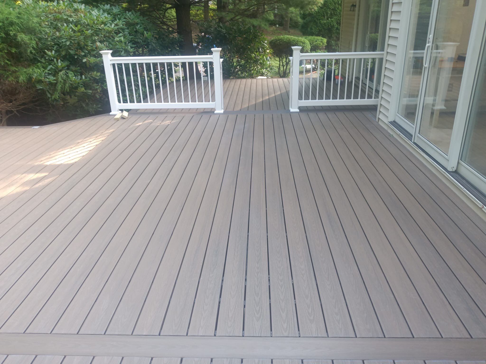 Deck Resurface using Deckorators Venture - Color Sandbar  by deck guardian