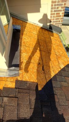 Residential Roofing Repair using Owen's Corning Duration (Lifetime) Shingles