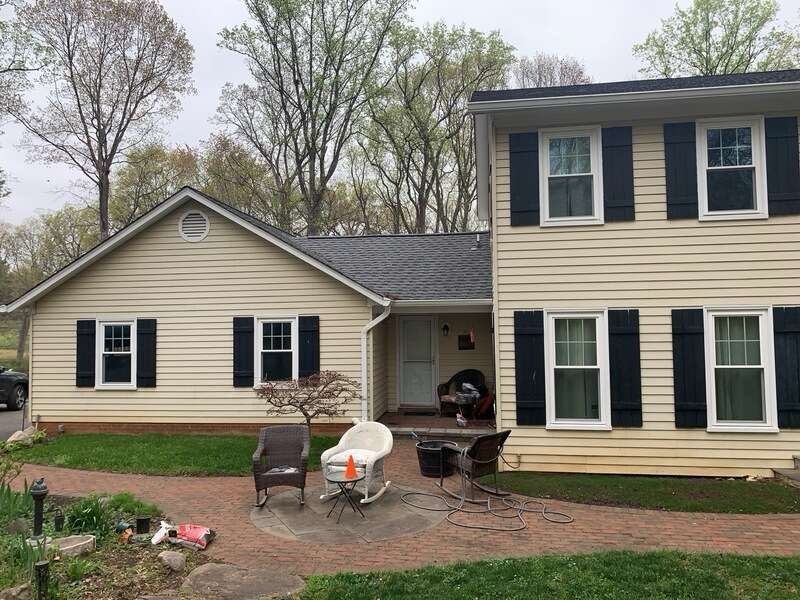 Sleek James Hardy Siding in Virgina by American Home Contractors