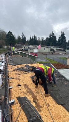 Roof replacement in Lake Stevents