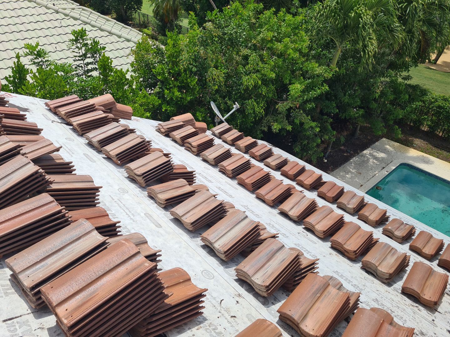 Residential Roofing Installation using Eagle Roofing Tile by BLUES BROTHERS ROOFING