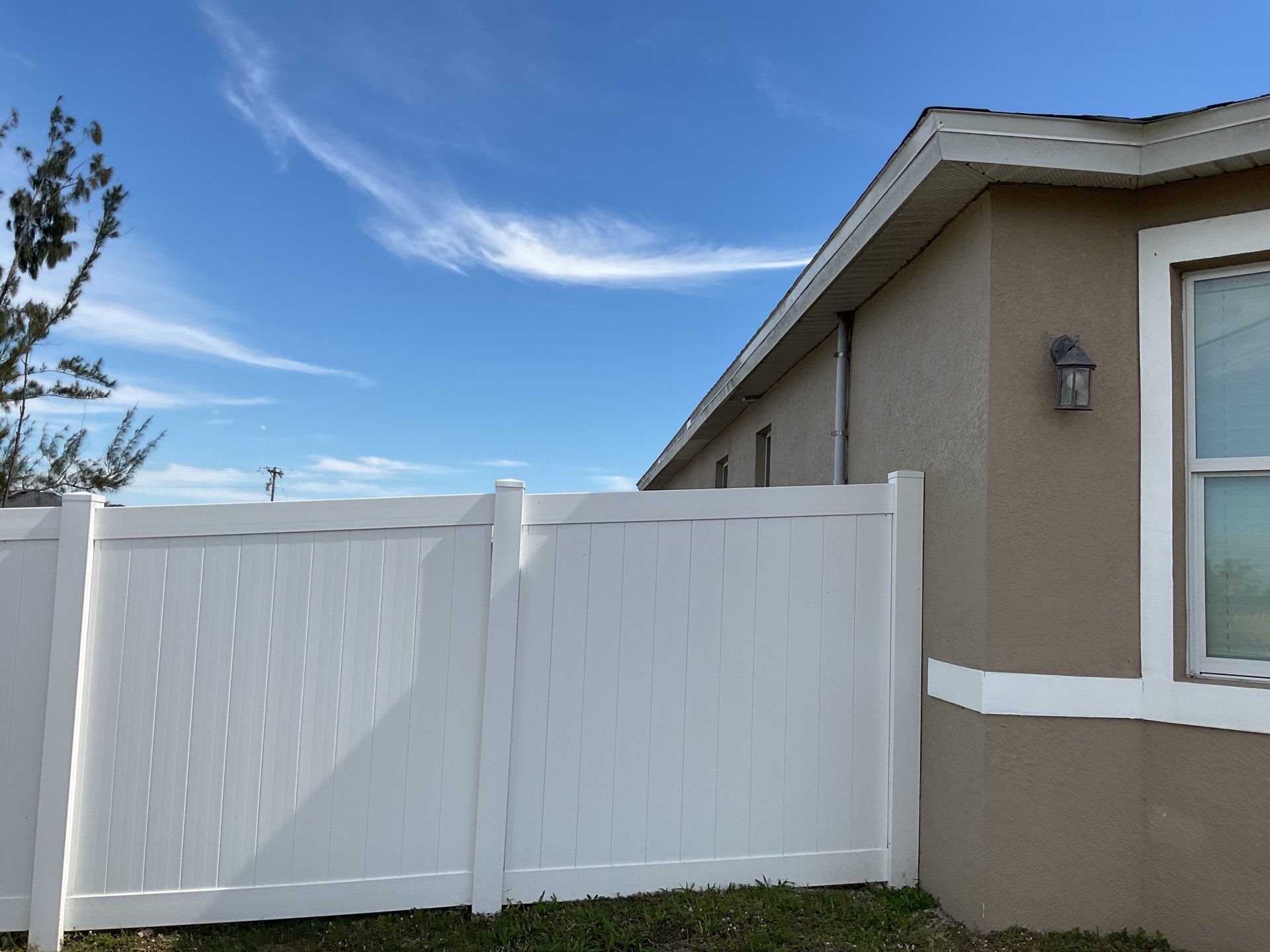 Royal Brown Seamless Gutters in Cape Coral FL by Gutter Professors