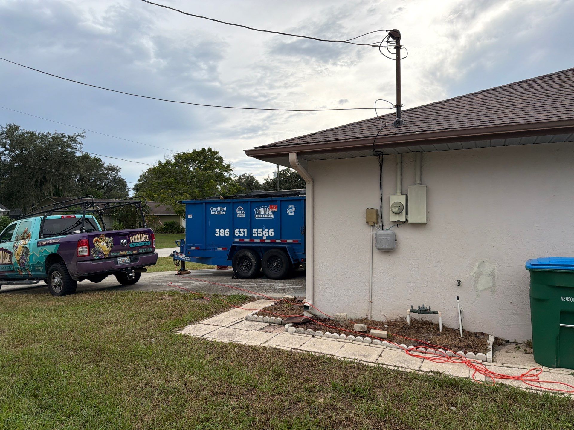 Deltona Roof Replacement Featuring Atlas Pinnacle Sun in Cool Coral Canyon by Pinnacle Roofing Group