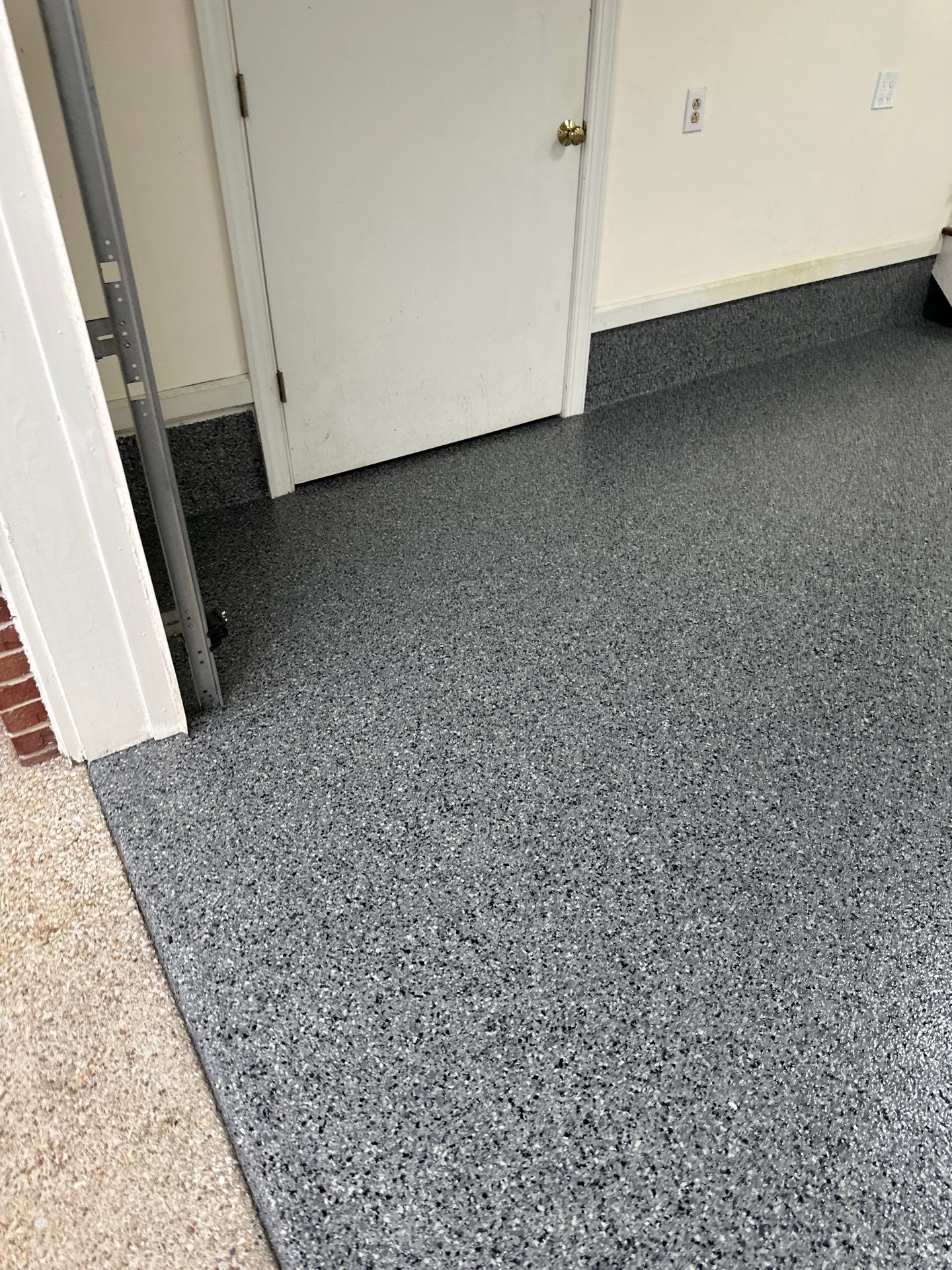 Garage Floor Coating using Nightfall by My Garage Floor Guys