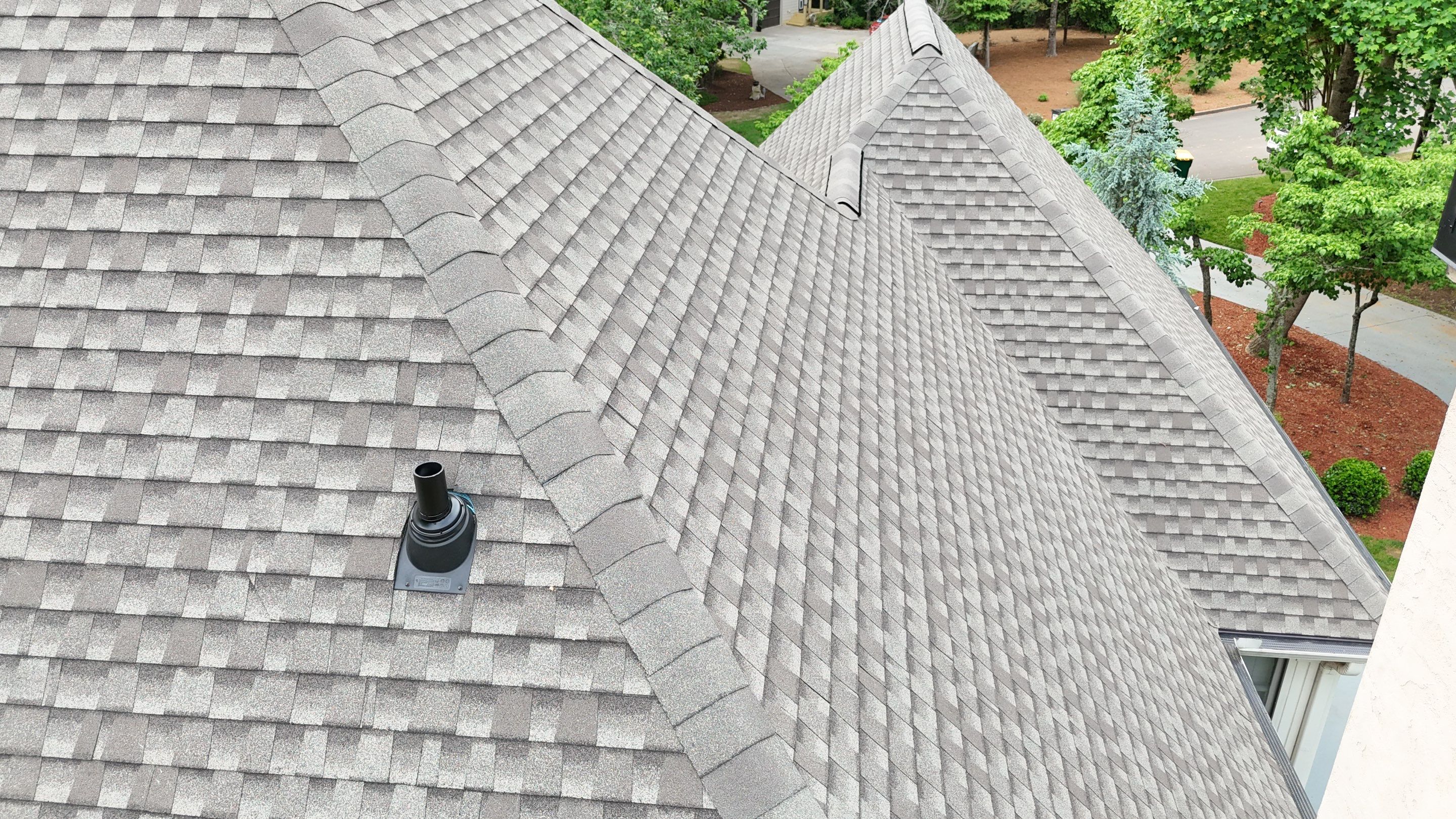 Alpharetta, GA Roof Replacement, GAF Timberline Ultra HDZ Weathered Wood by Reset Roofing