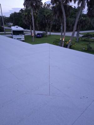 Flat Roof Membrane Installation and Drainage Upgrade in Palm Bay