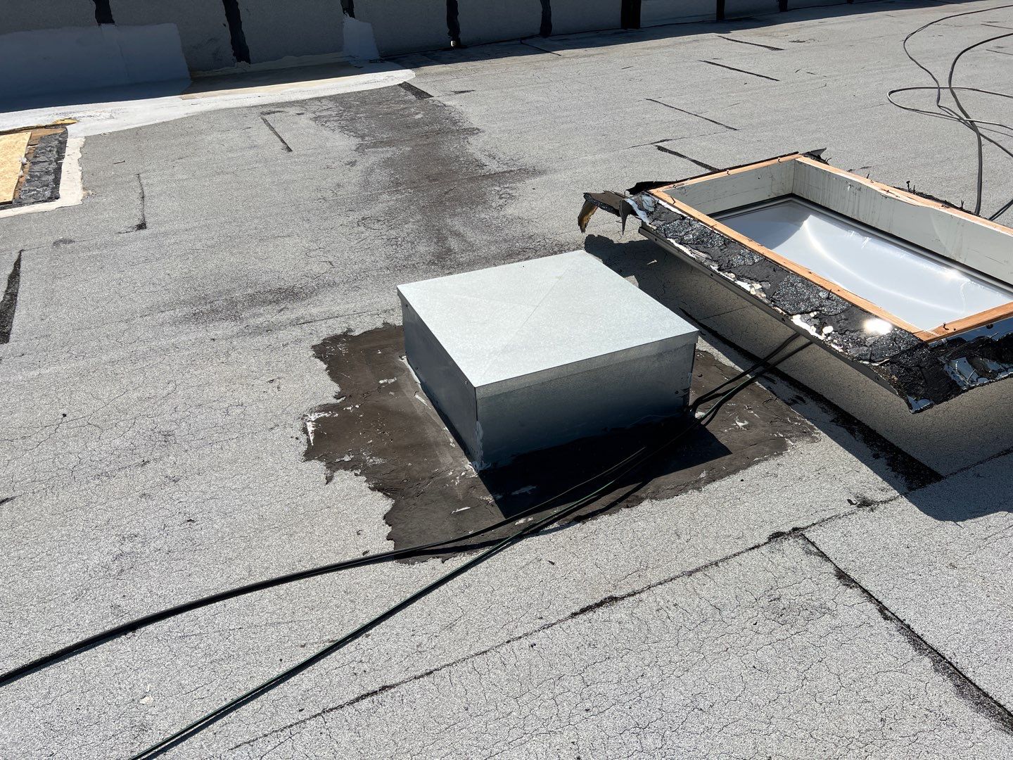 Spray foam and coatings using Conklin Benchmark/PUMA XL coatings and spray foam by Straight Edge Roofing Inc