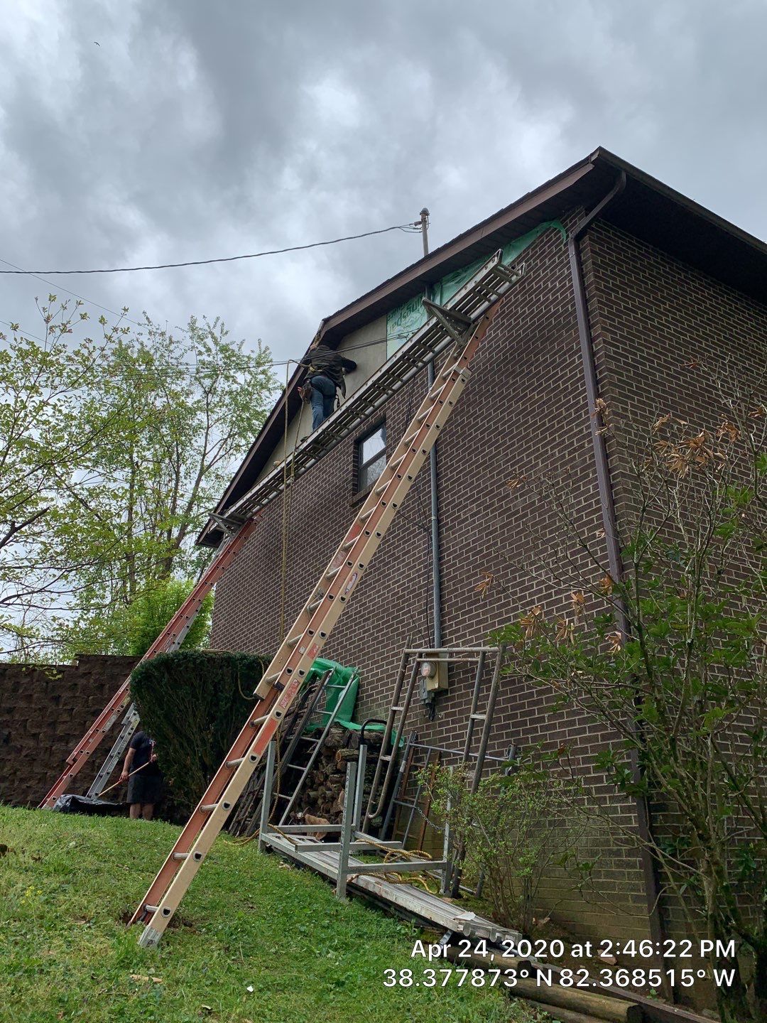 Old to New Tudor Style Fiber Cement Update  by Secure Construction Company Inc