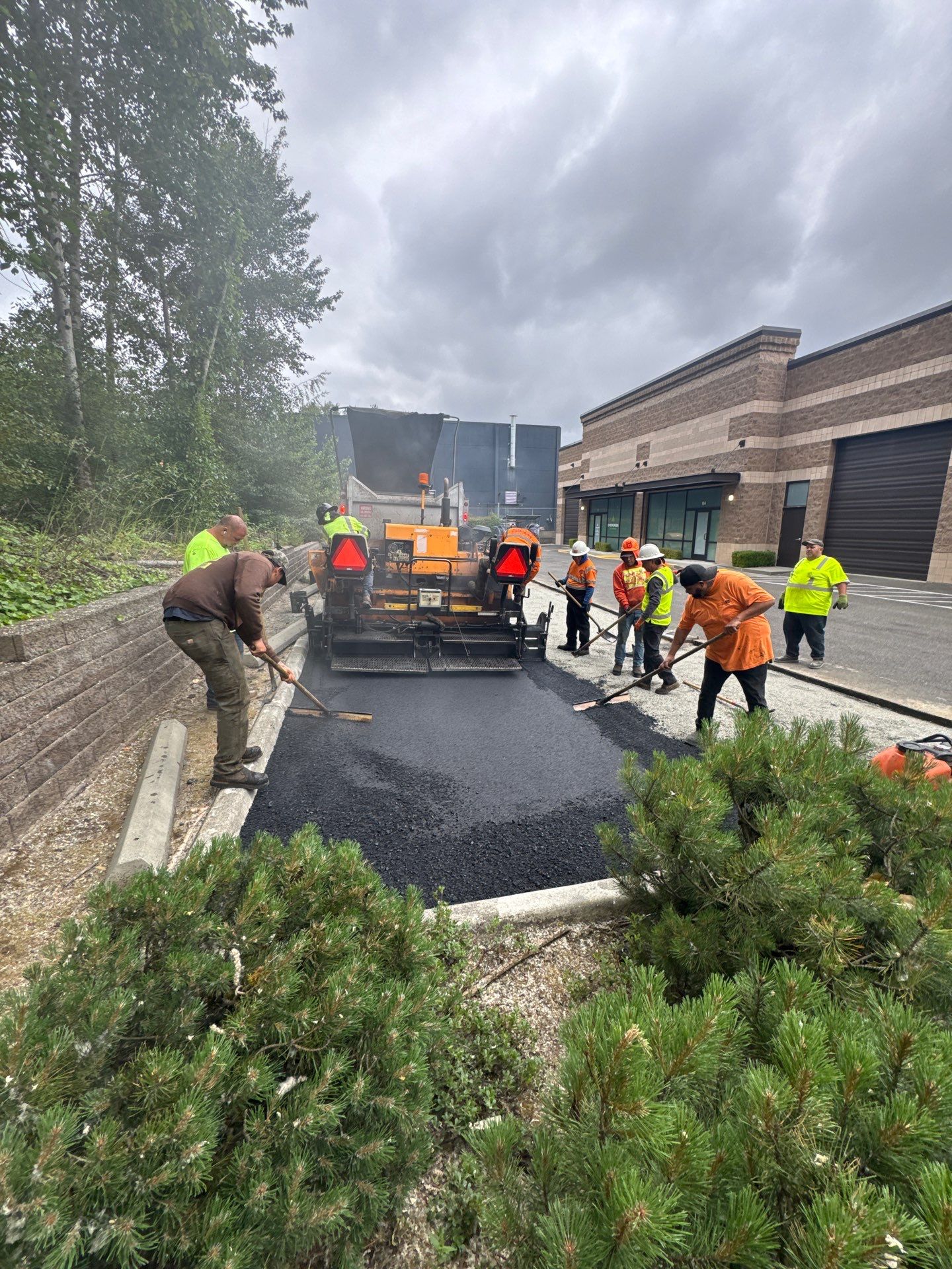 Asphalt Patch Repair & Concrete Curb Renovation | Kirkland  by Jireh Asphalt & Concrete Inc 