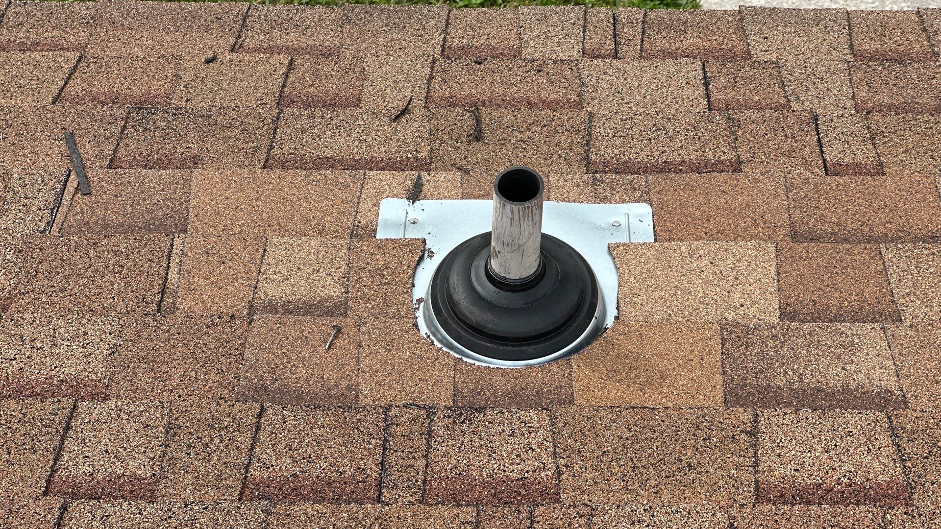 Roof Replacement with Ridge Vent & Flashing Details — Conroe, TX by PL Roofing & SB Roofing, LLC.