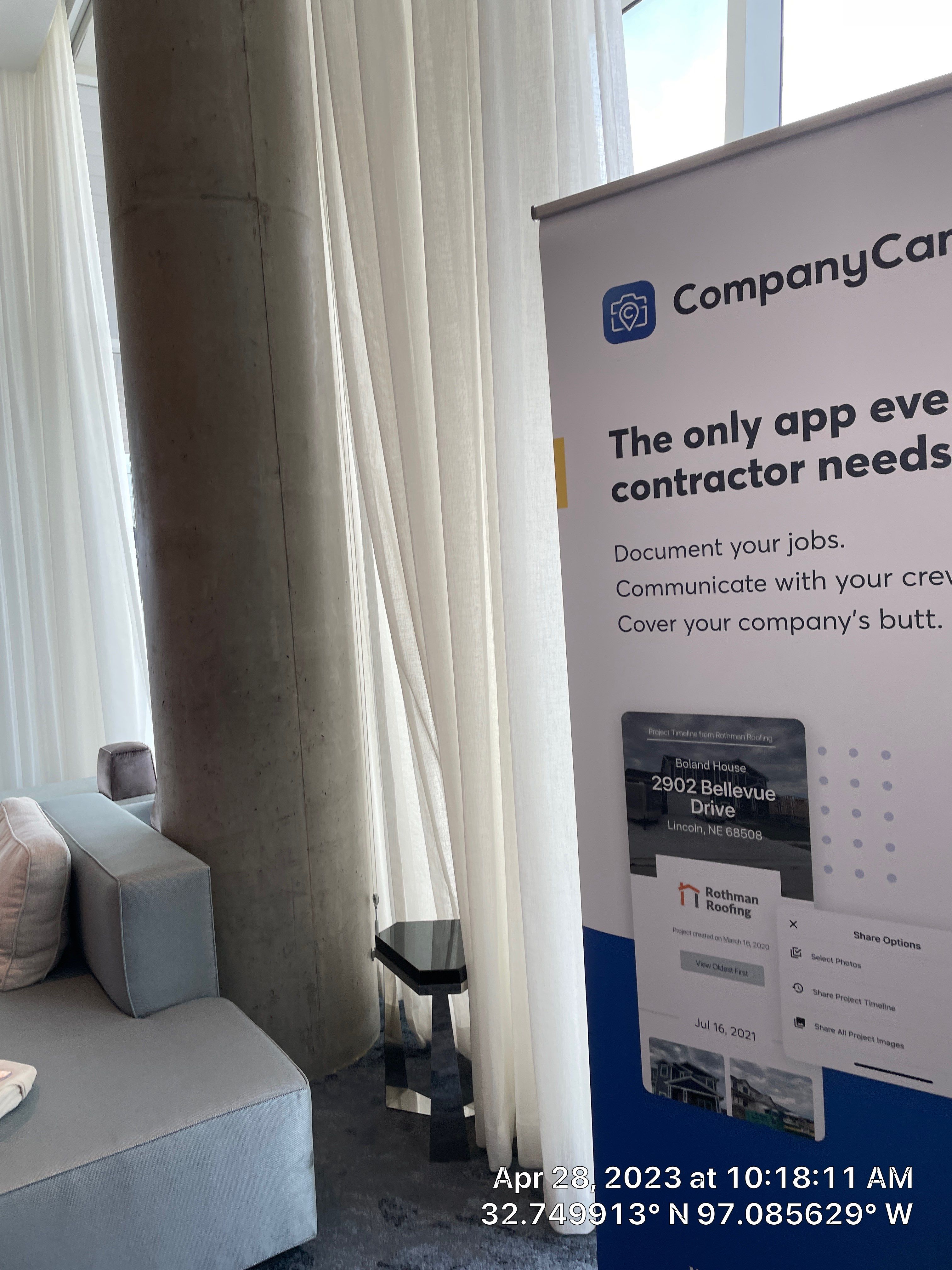 CoCam by CompanyCam Sales Demo