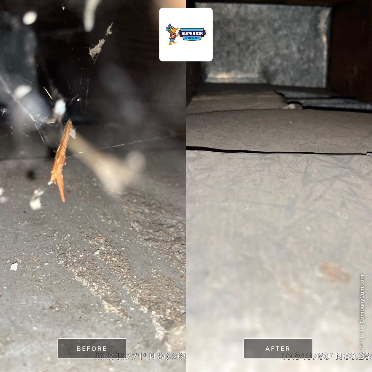 Air Duct Cleaning With a Vacuum Truck in Ellwood City, PA by Superior Air Duct Cleaning