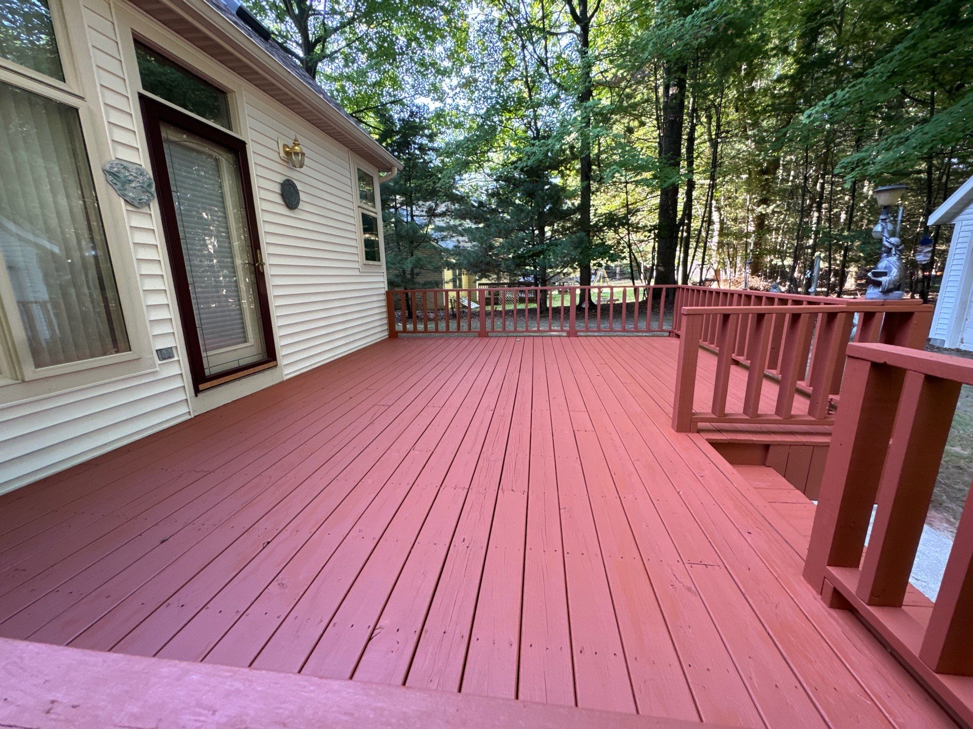 Deck washing and Solid Staining! by Gordon Painting