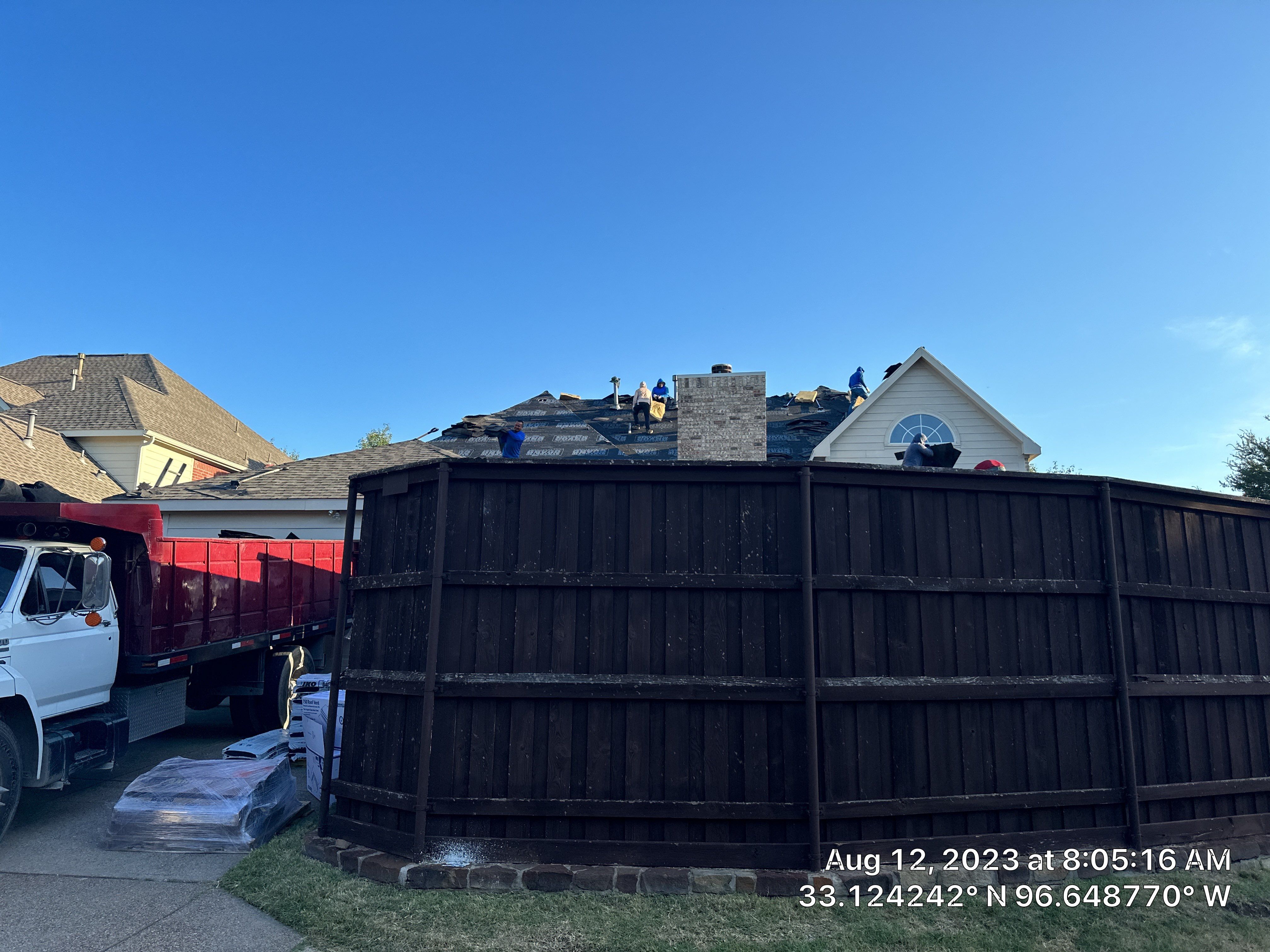 Property Repairs After Hail Storm Plano Texas by Eminent Roofing & Auto Hail Repair