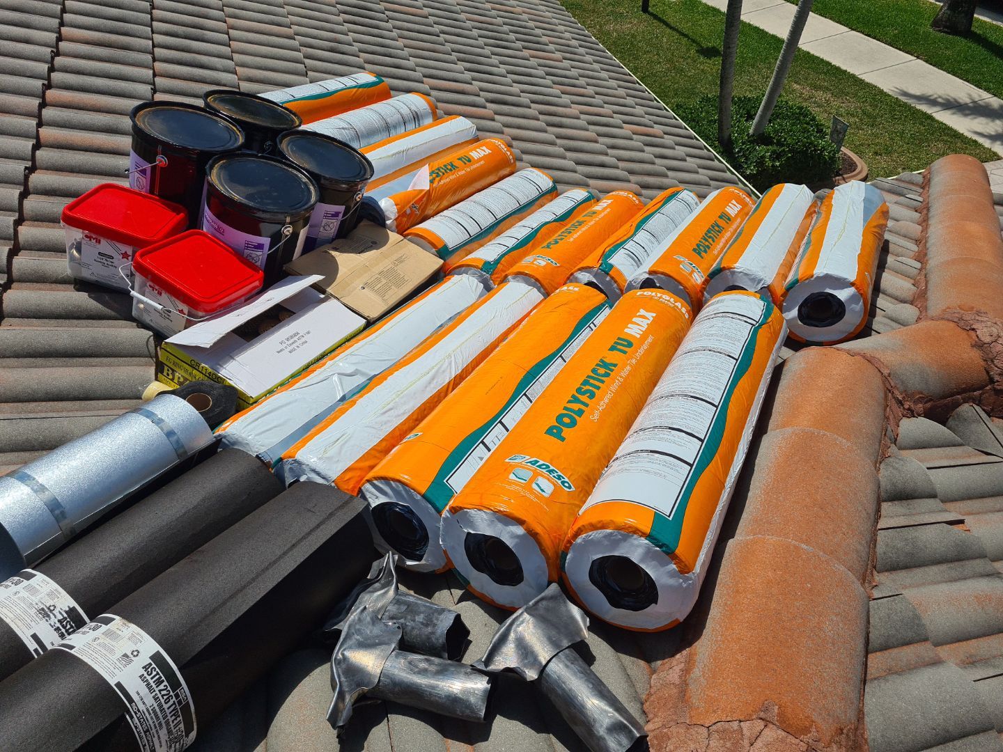 Residential Roofing Installation using Eagle Roofing Tile by BLUES BROTHERS ROOFING