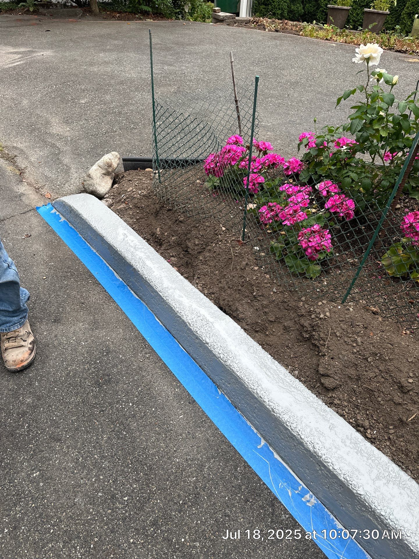 Epoxy Stairs & Sealcoat Driveway Application by Jireh Asphalt & Concrete Inc 