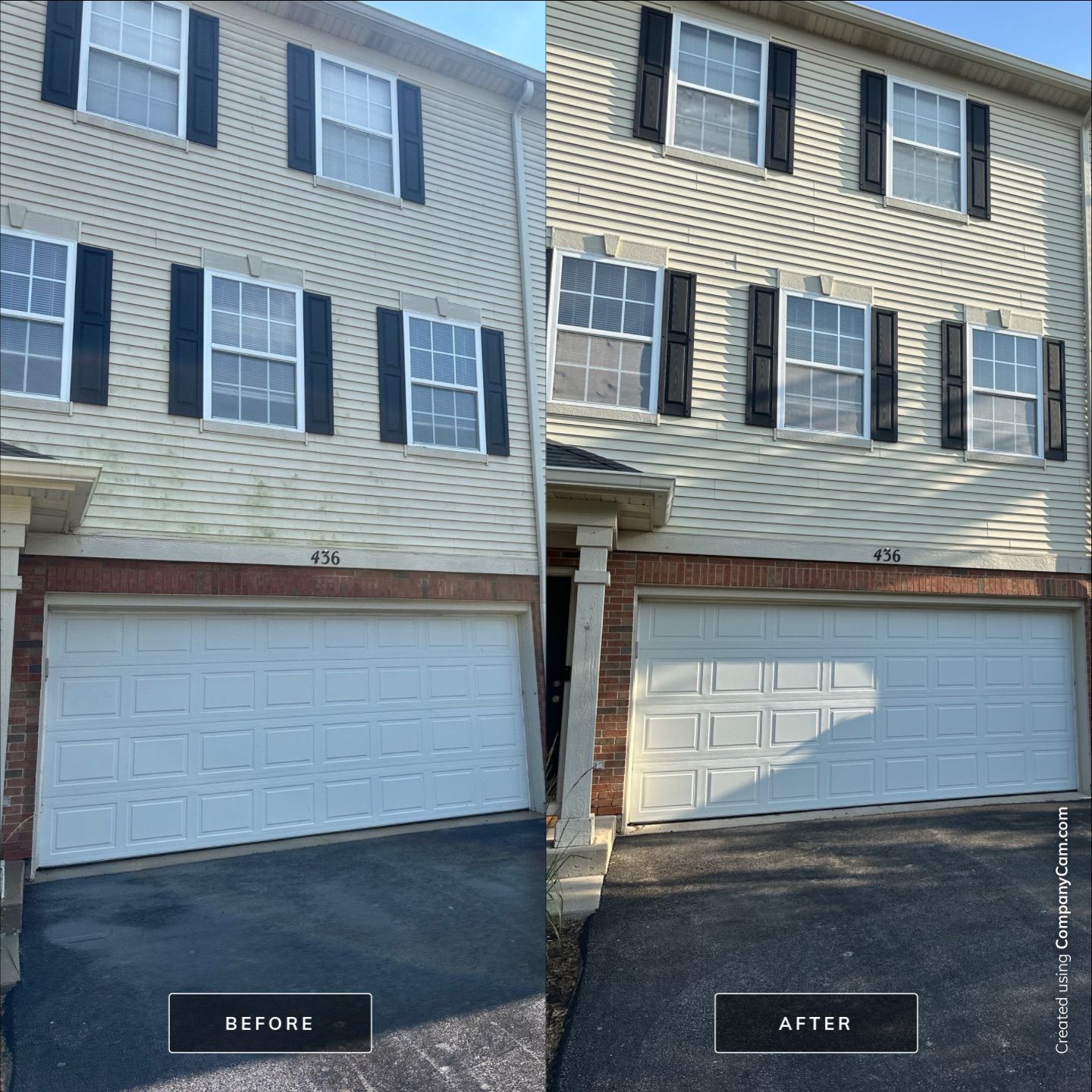 Project in Gilberts by Simmons Power & Soft Washing