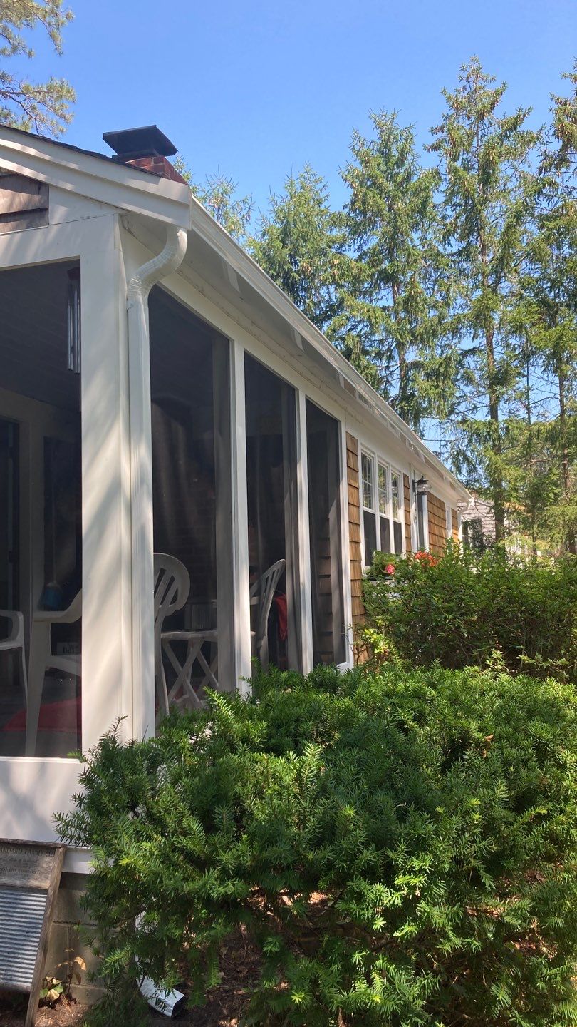 Dennis, MA Gutter Installation using 5" K-Style Aluminum Duo Pro Gutter by Gutter Pro Enterprises