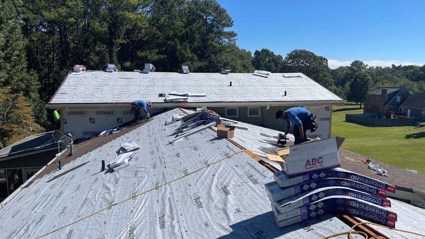 Home Remodel using GAF HDZ Lifetime Shingles by Rooftops Unlimited