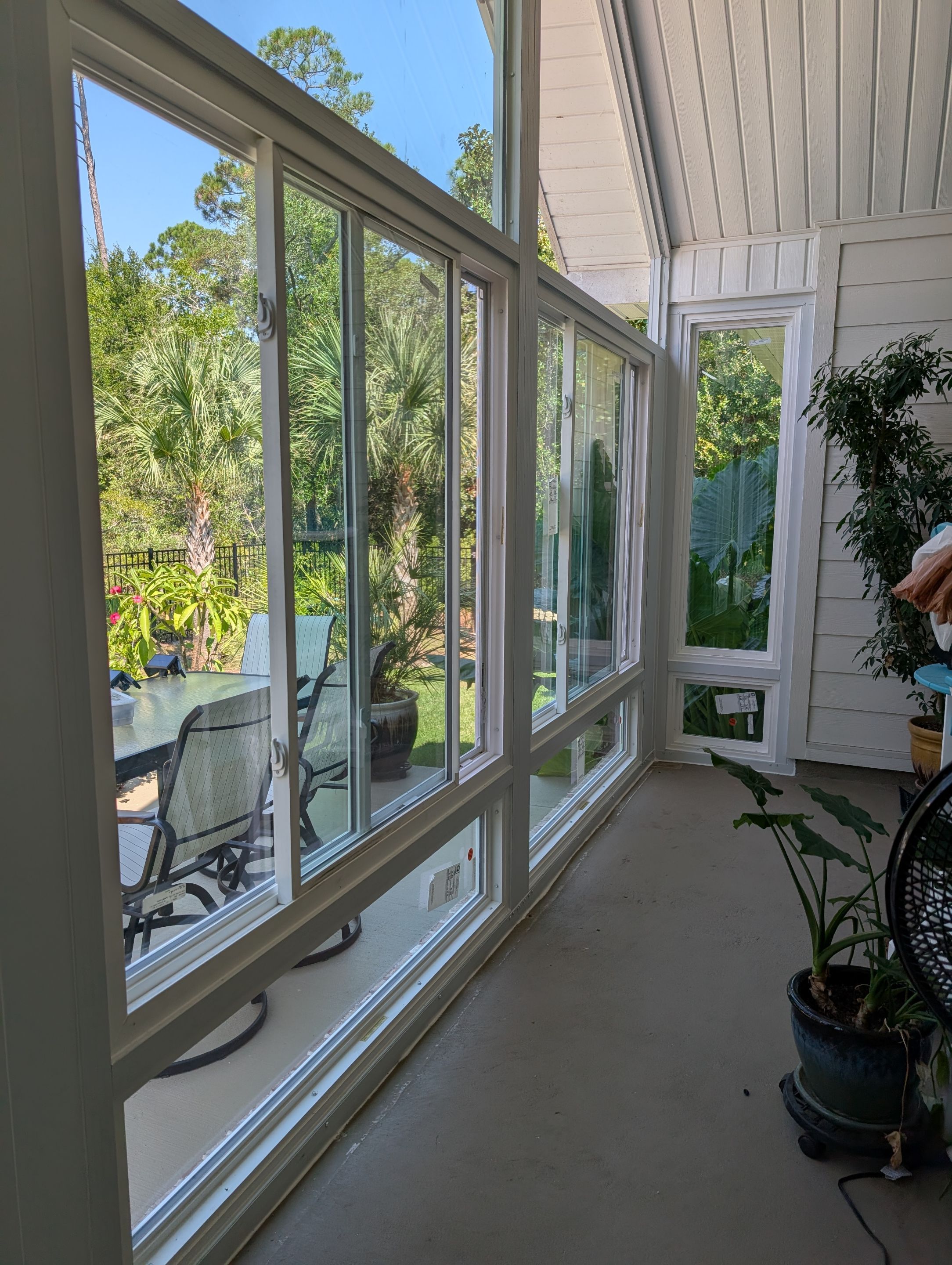 Cathedral Glass Under in Pensacola  by Titan Sunrooms
