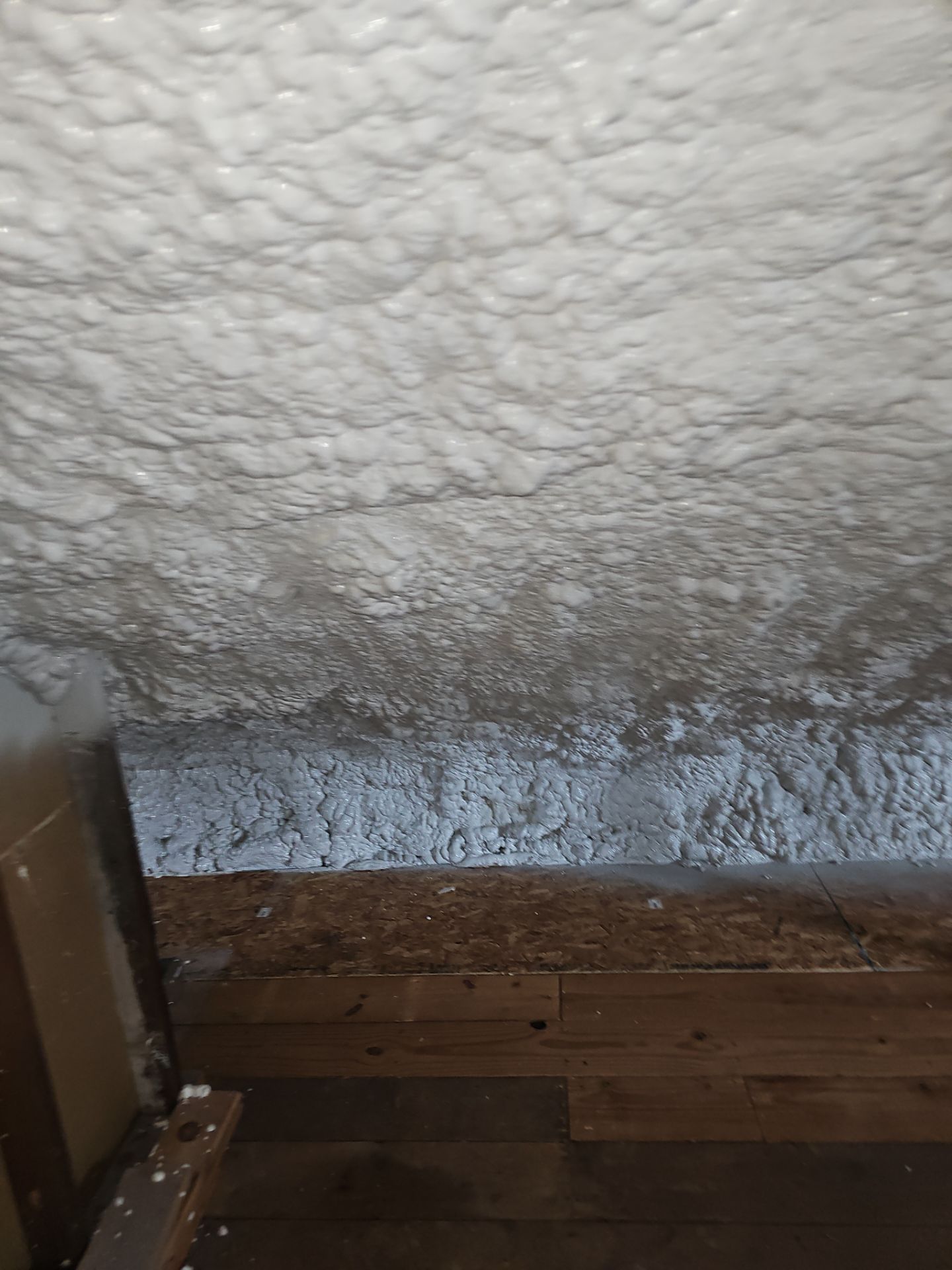 Attic Insulation using open cell spray foam by NYS Foam & Energy