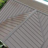 24ga 1" Nail-Strip Mansard Brown by Total Roofing System The Metal Roof Experts