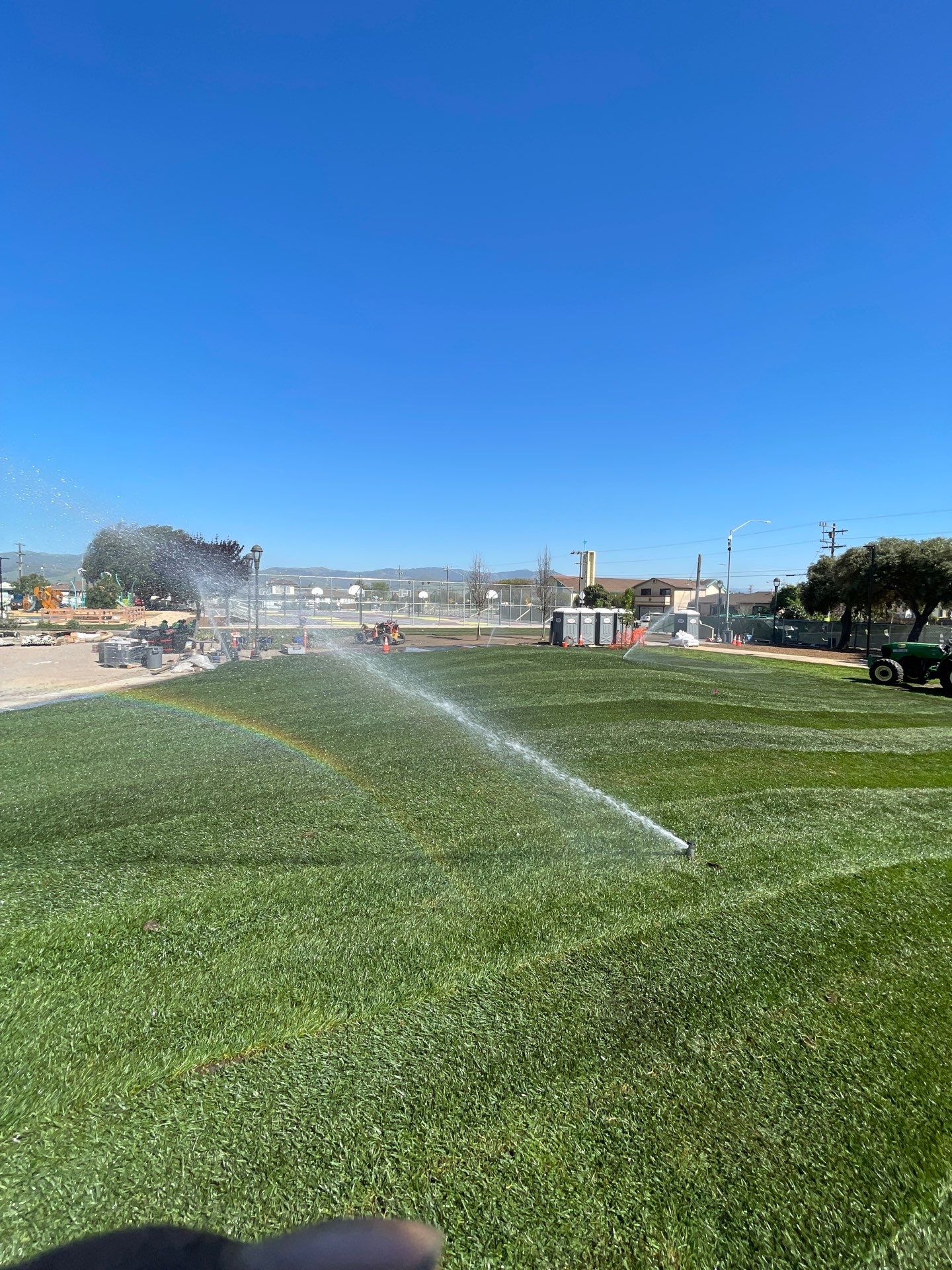 Project in Salinas by A - G Sod Farms
