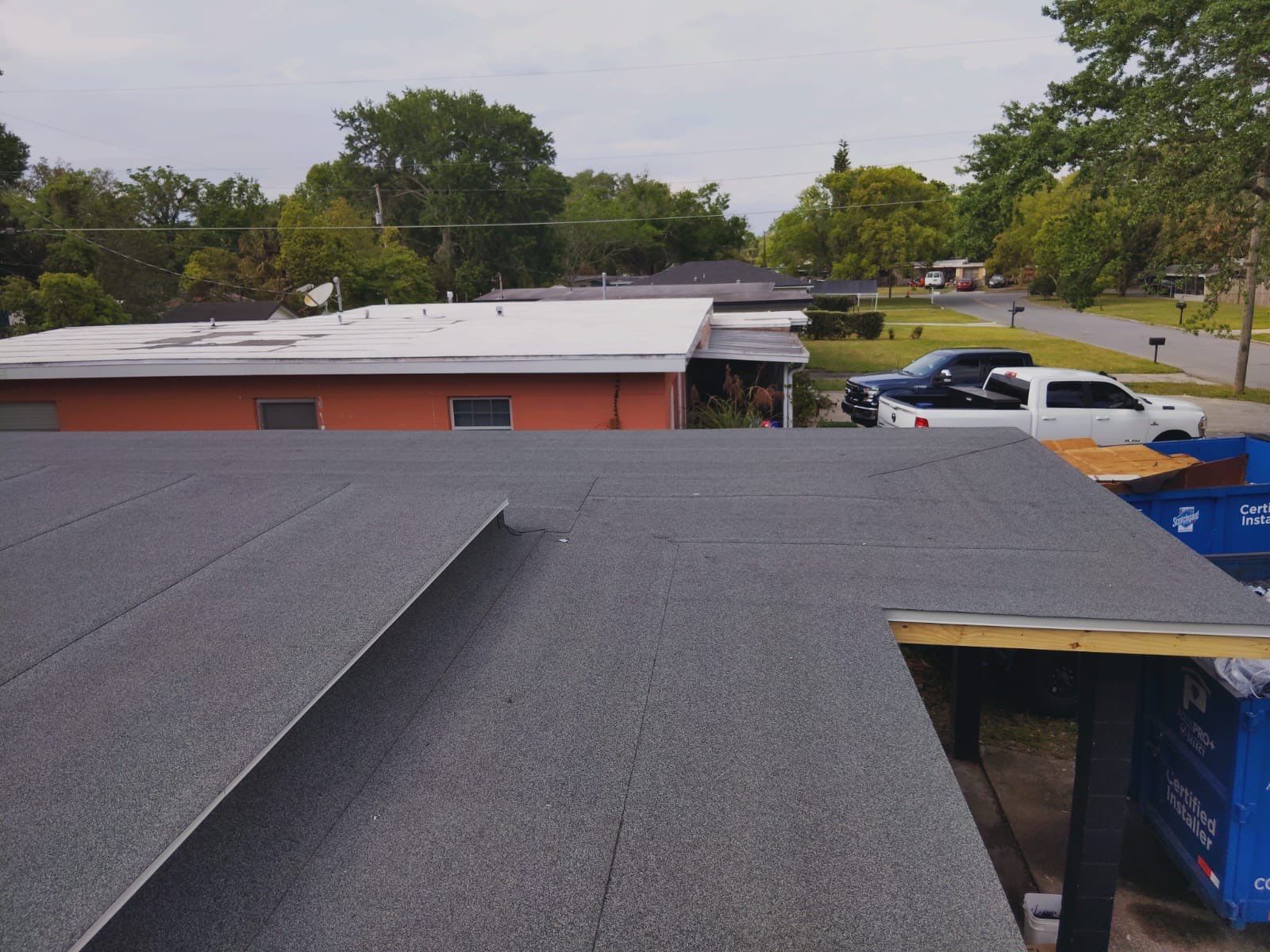 Flat Reroof Replacement Sanford FL by Pinnacle Roofing Group