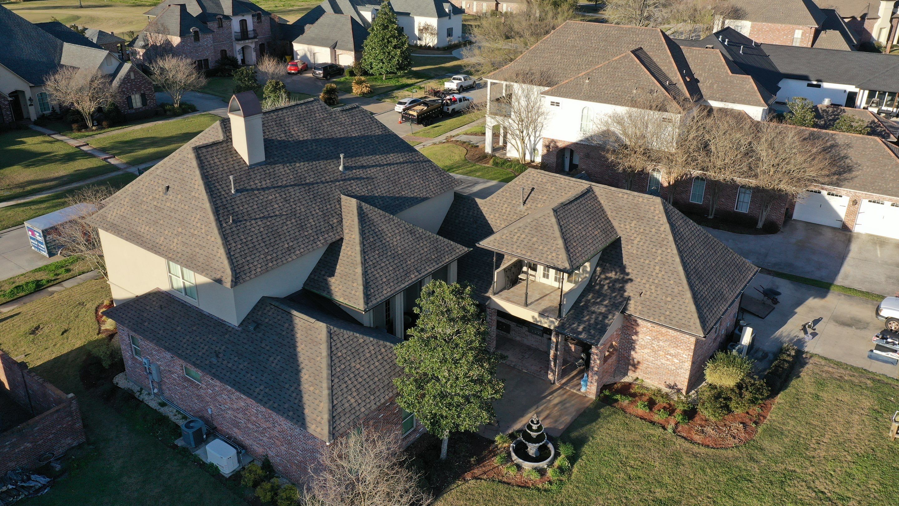 Weathered Shadow - Atlas by Top Team Roofing & Construction