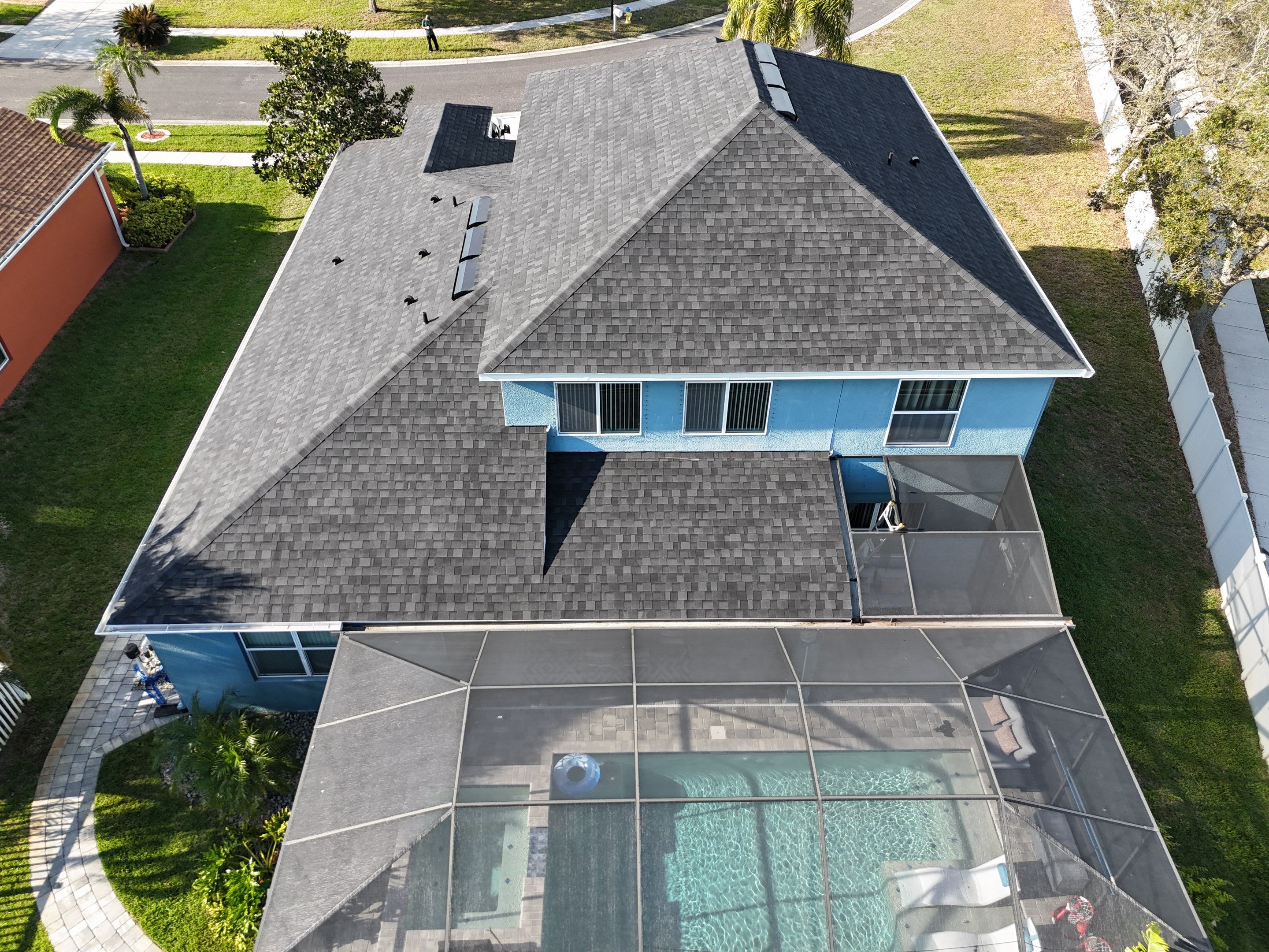 Roof Replacement in Ruskin FL. by Steadfast Roofing 