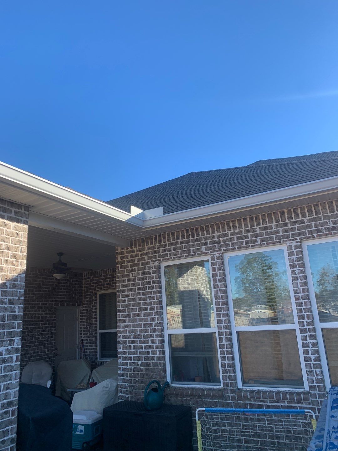 Seamless Gutter Project in Milton FL by Gutter Professors