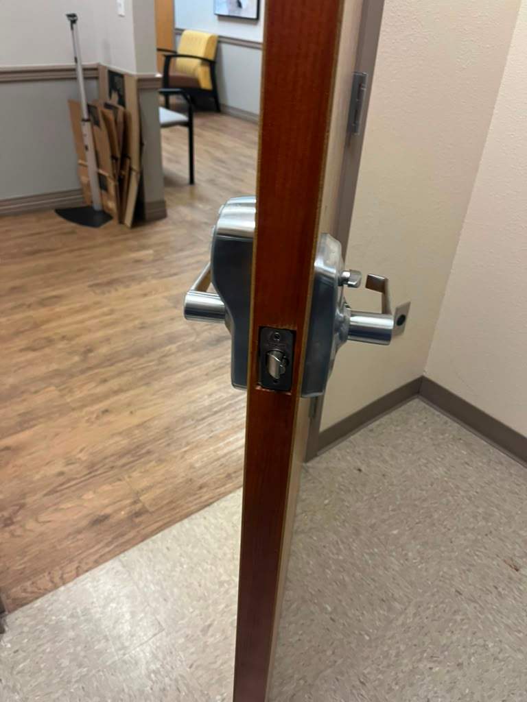 Electrical and lighting repairs at a local clinic by Castro Brothers Solutions