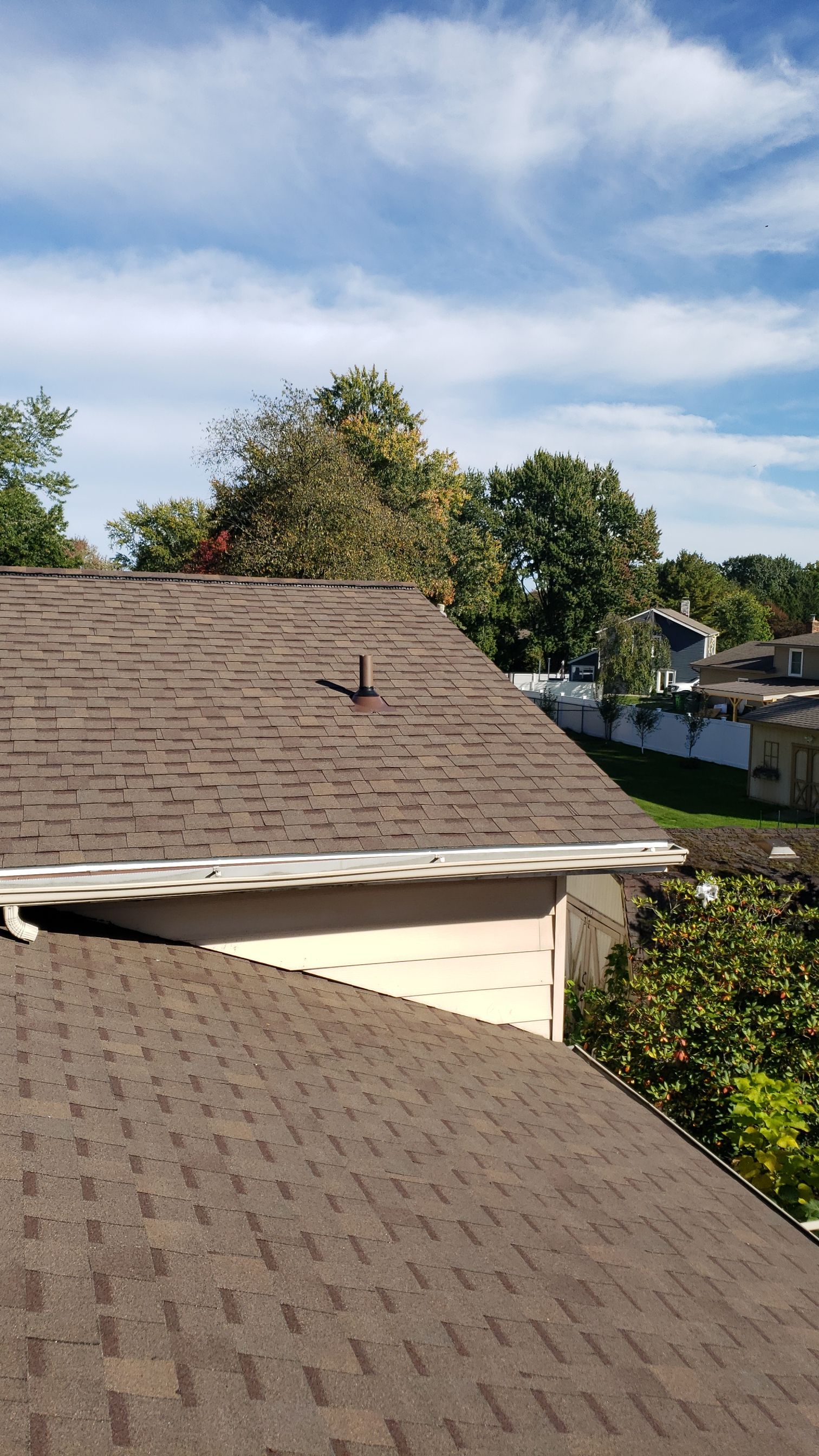 ATLAS PINNACLE COLOR: PRISTINE HEATHER DRIP EDGE: MUSKET BROWN by Eagle Eye Roofing